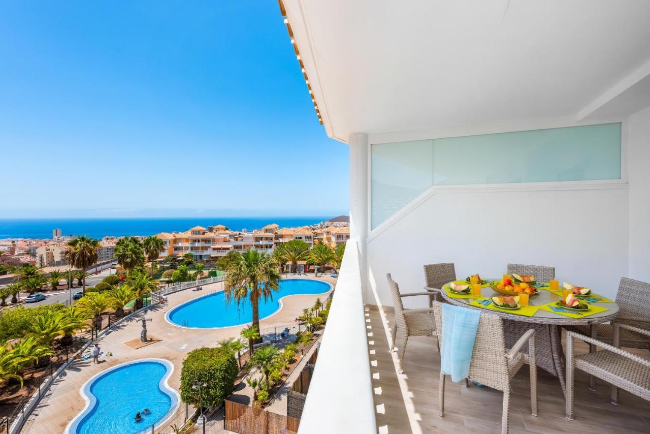 3C Atico Vista Hermosa Wifi Pool,Tennis,Padel,Park Los Cristianos  Eksteriør billede