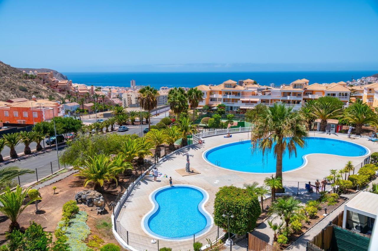 3C Atico Vista Hermosa Wifi Pool,Tennis,Padel,Park Los Cristianos  Eksteriør billede