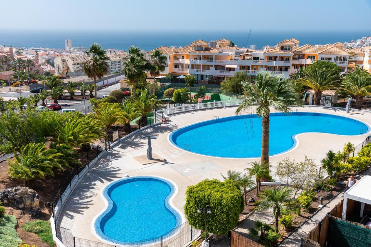 3C Atico Vista Hermosa Wifi Pool,Tennis,Padel,Park Los Cristianos  Eksteriør billede